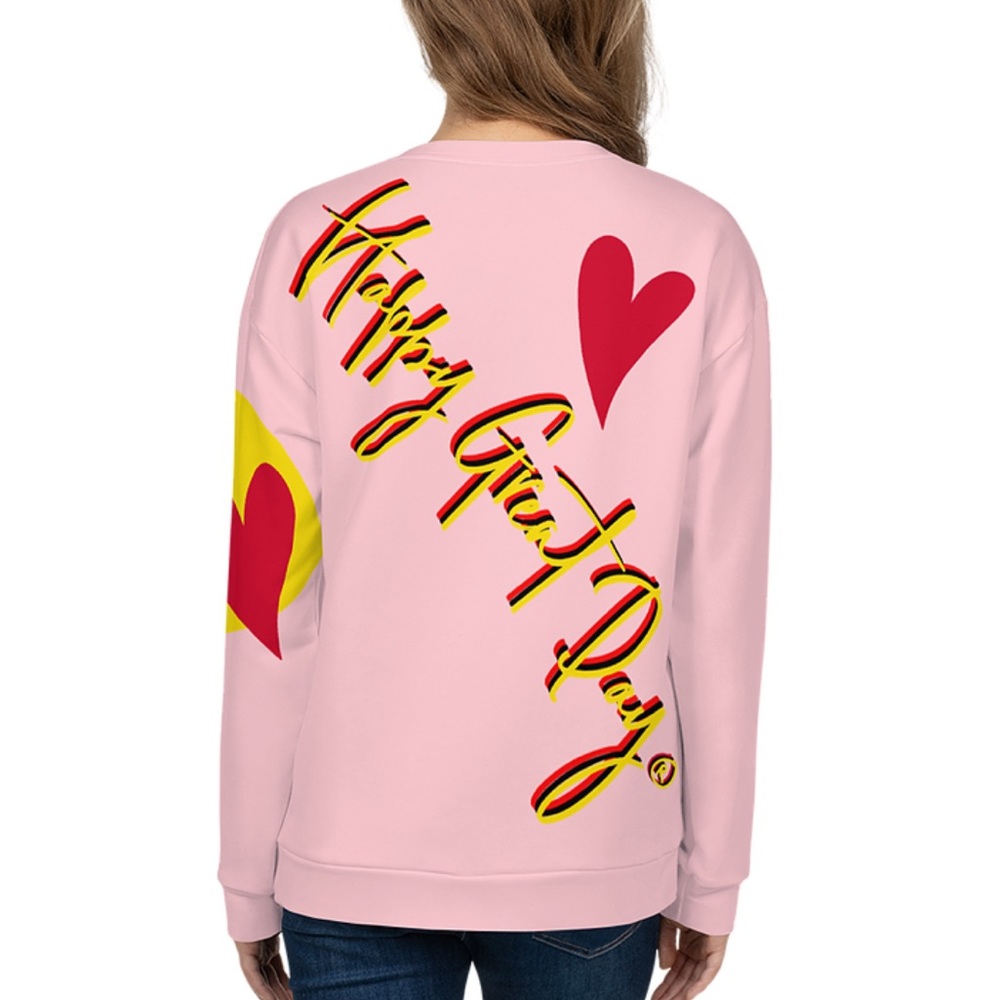 Happy Great Day® All-Over Print Unisex Sweatshirt